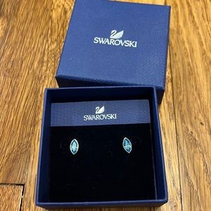 Swarovski Navette Studs